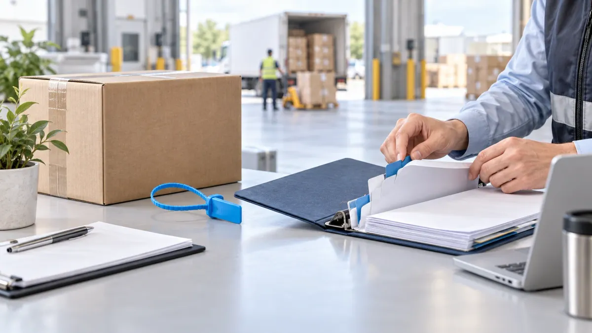 Conceptual trade compliance self-assessment and cargo security review