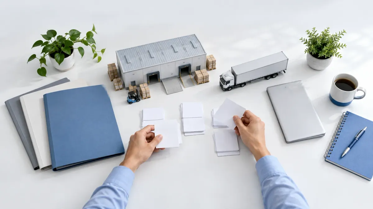 Conceptual total warehouse cost and proposal assessment