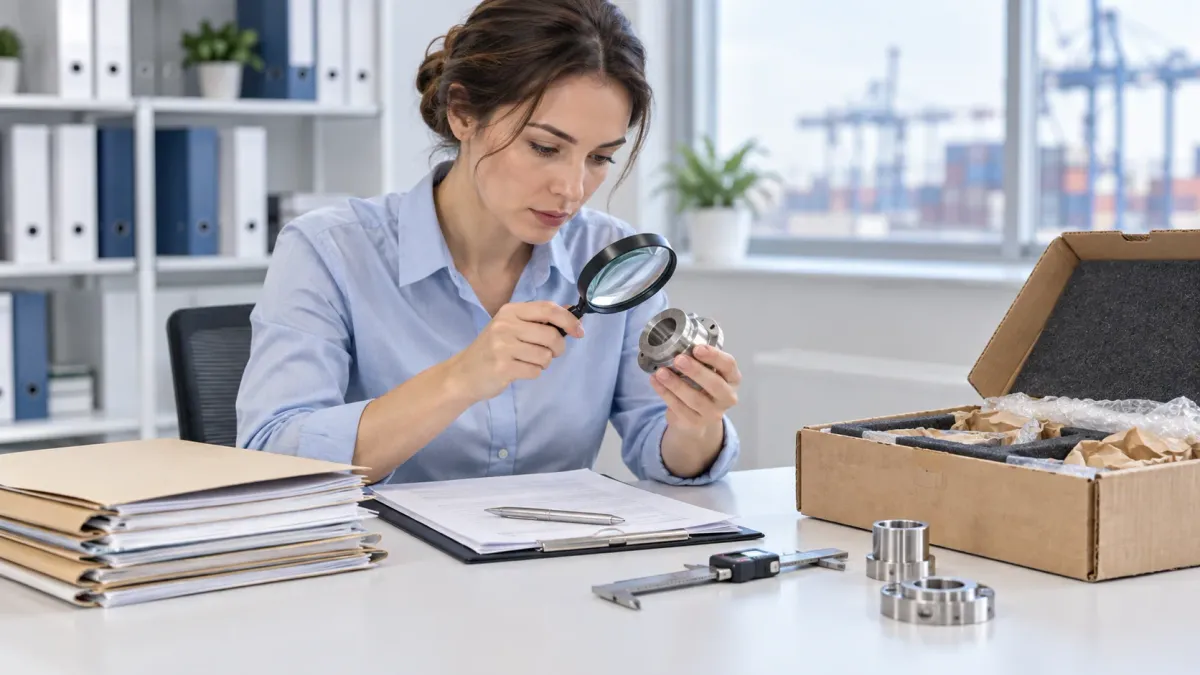 Conceptual comparison of imported goods and clearance documentation