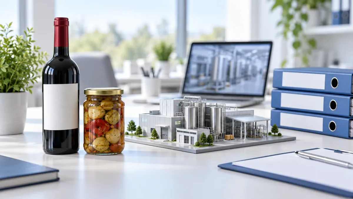 Conceptual verification of overseas food suppliers and product samples