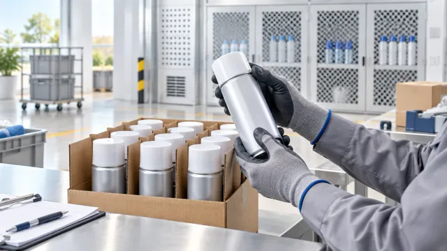 Conceptual aerosol receiving inspection and protective carton dividers