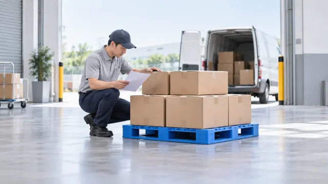 Conceptual dispatch document checks before domestic cargo delivery